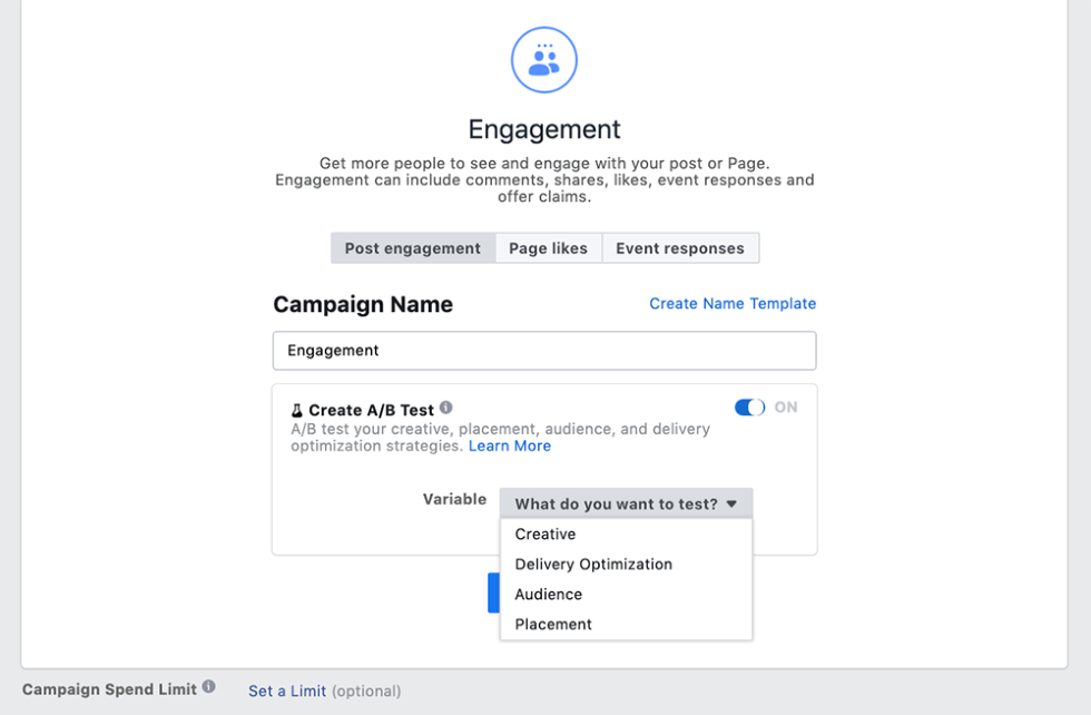 how to test engagement in campaign