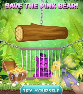social casino concept save the character