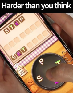 why creative is so important Word Games Mix footage with gameplay