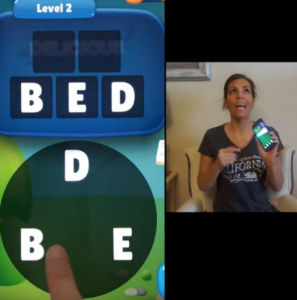 Word Games creative trends Mix footage with gameplay