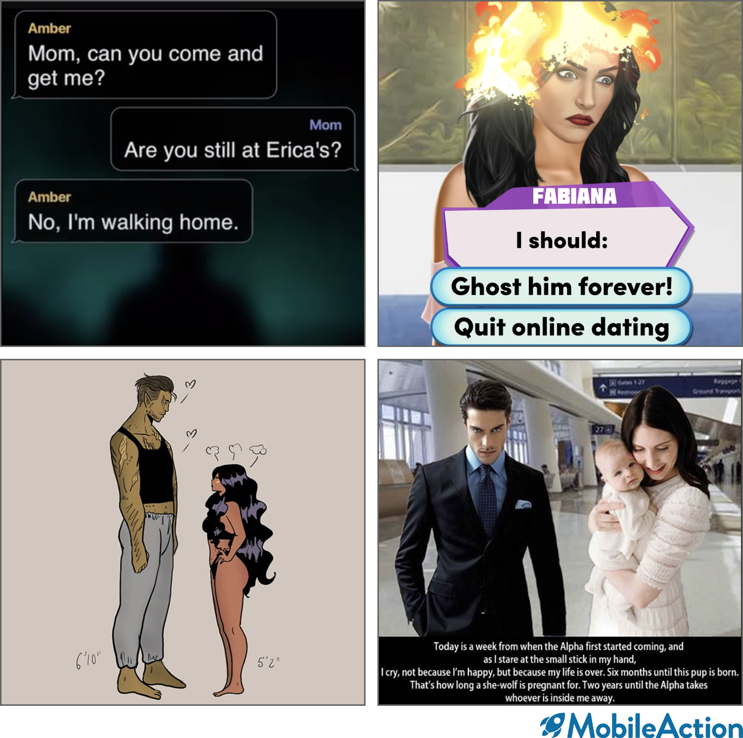 Romance App Ads