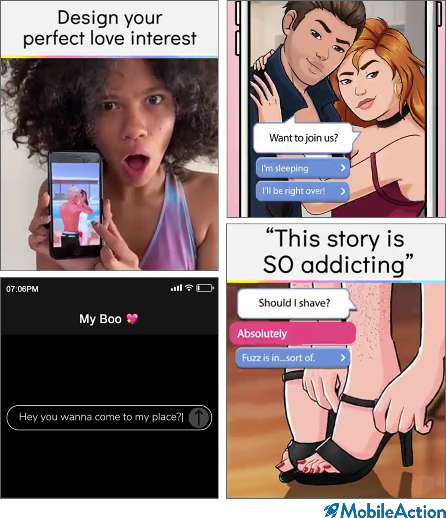 Romance App Ads