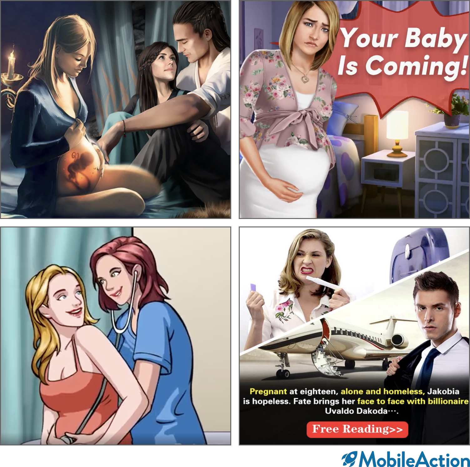 Romance App Ads