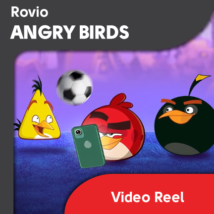 Angry Birds játék Reel