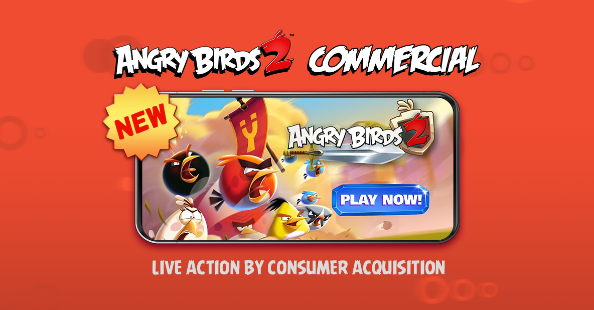 angry birds commercial