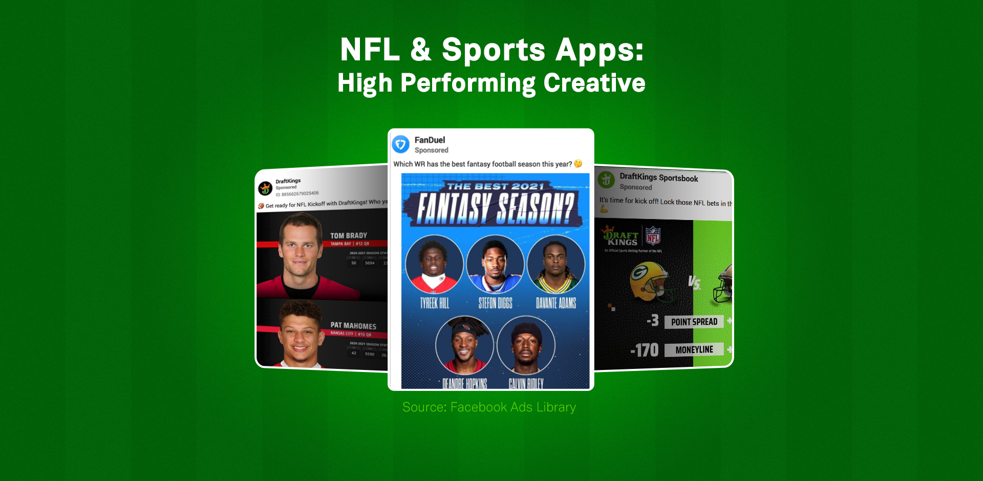 NFL & Sports Apps: High Performing Creative 