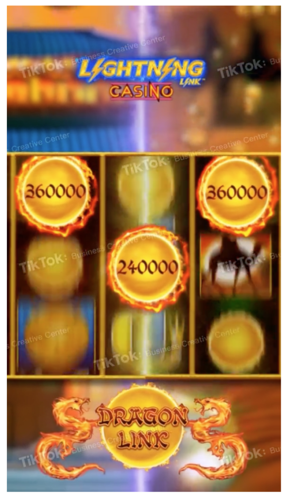 TikTok Creative: Lightning Casino Dragon Link