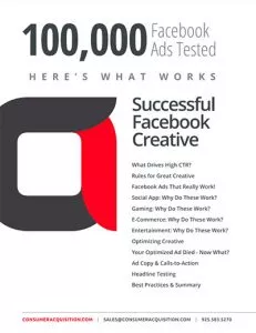 100K facebook ads tested